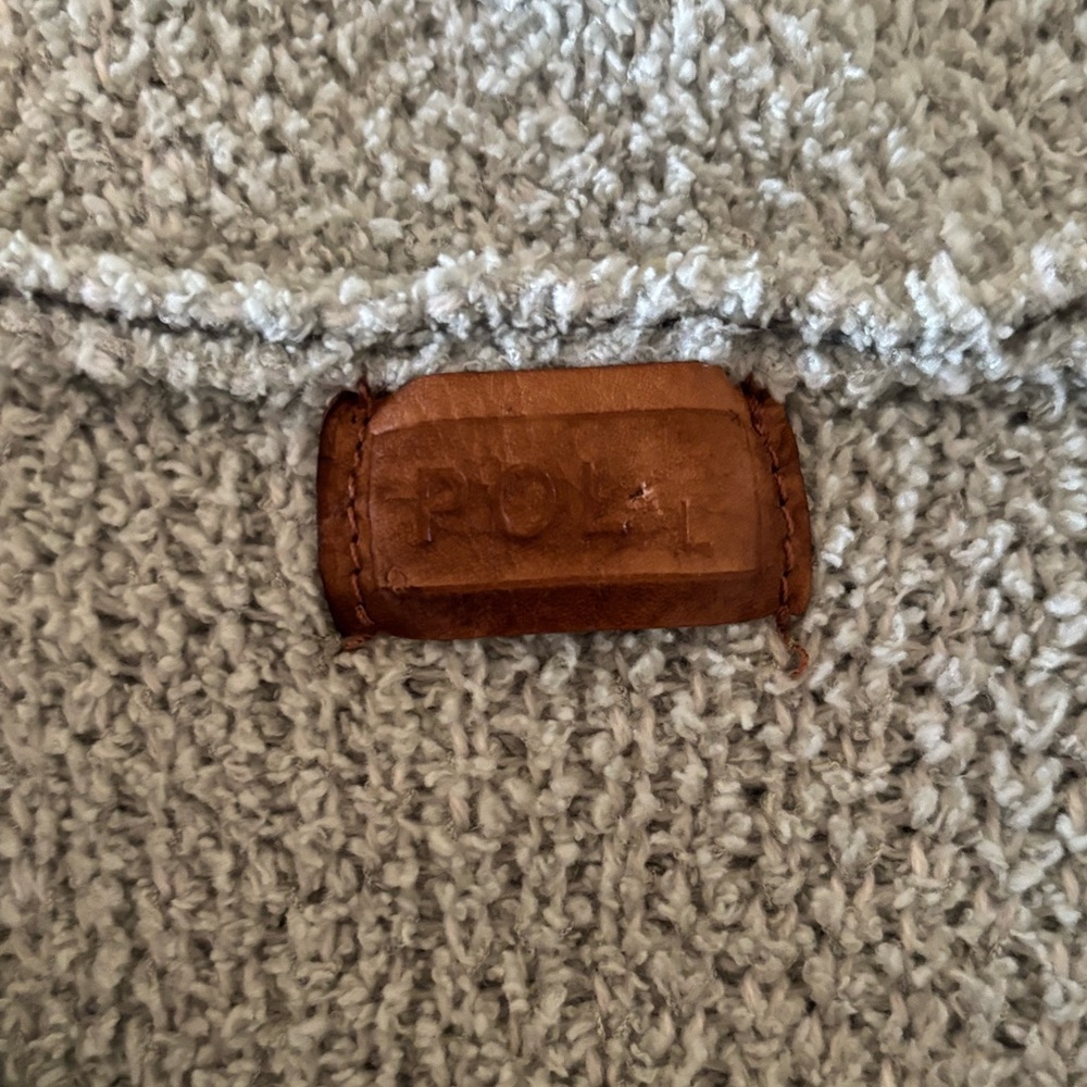 Cozy Lounge Boho – POL Sage Green Star Hooded Sweater – Estimated L - Picture 5 of 6
